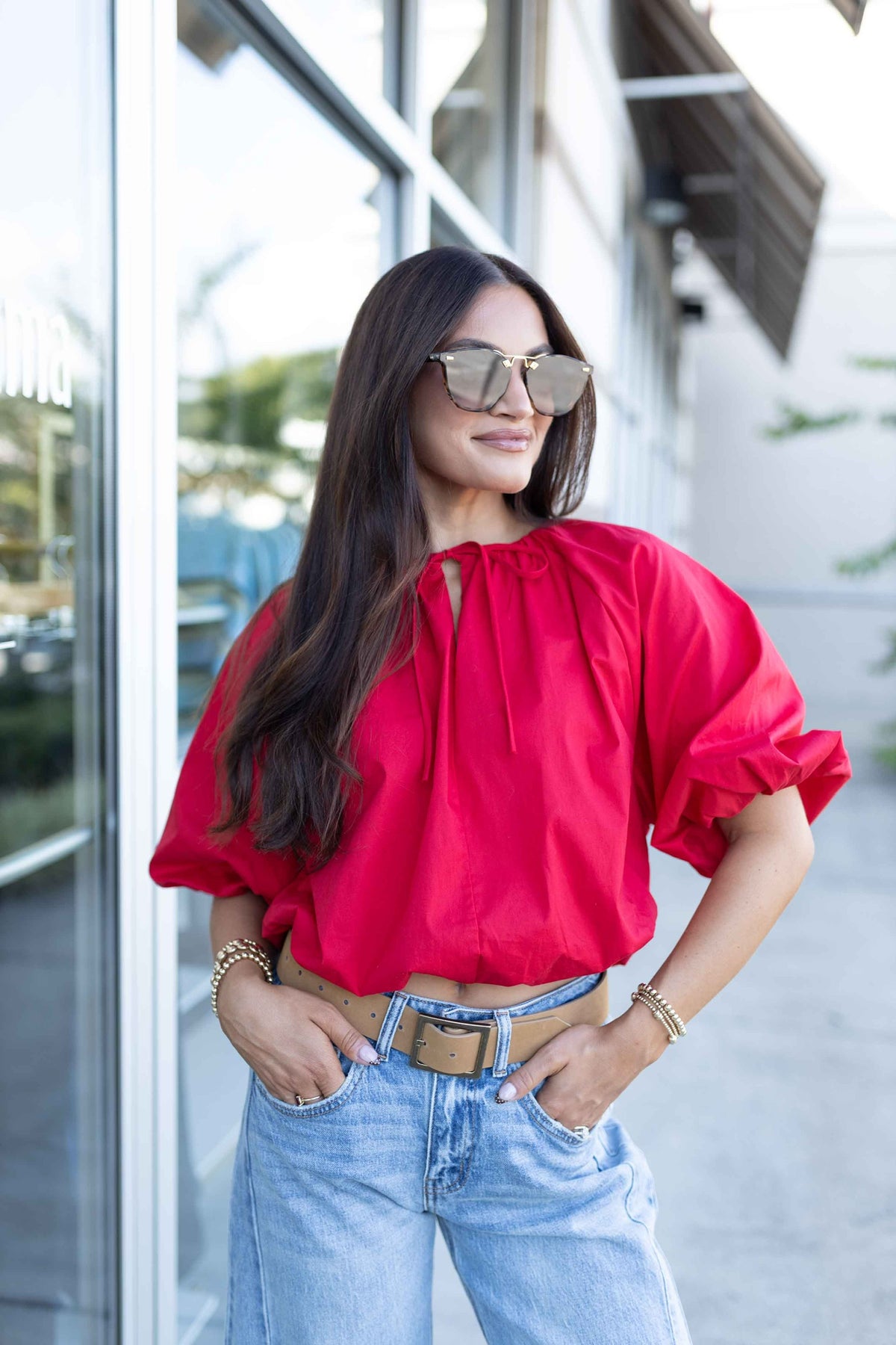 Tatum Bubble Top