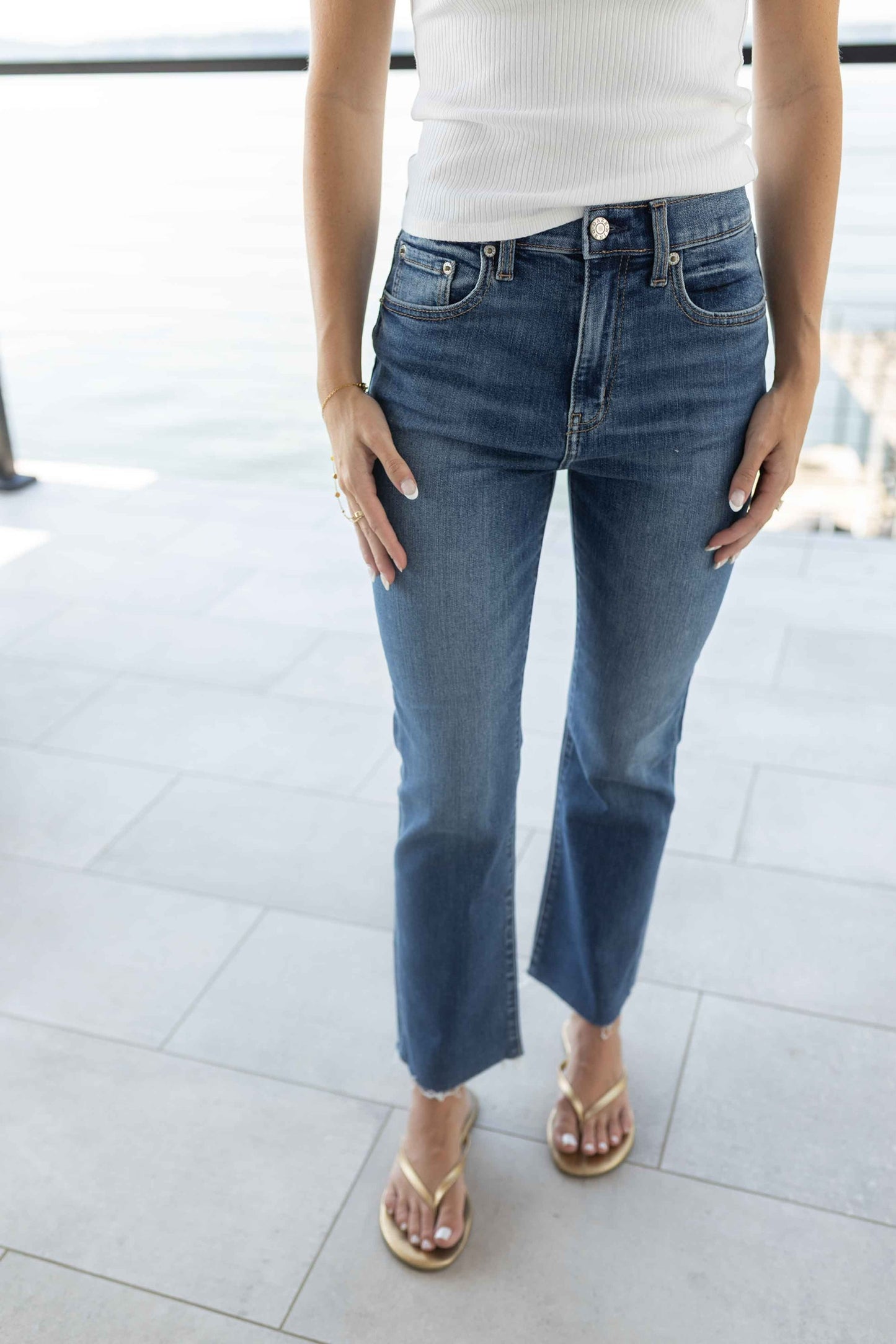 Shy Girl Crop Flare - Influencer