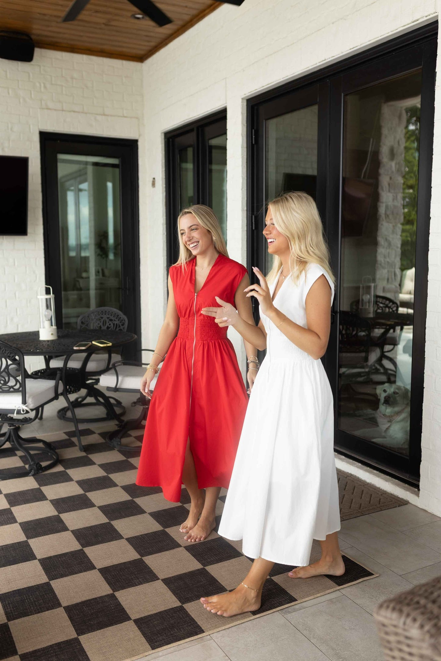 Sylvia Dress - Red
