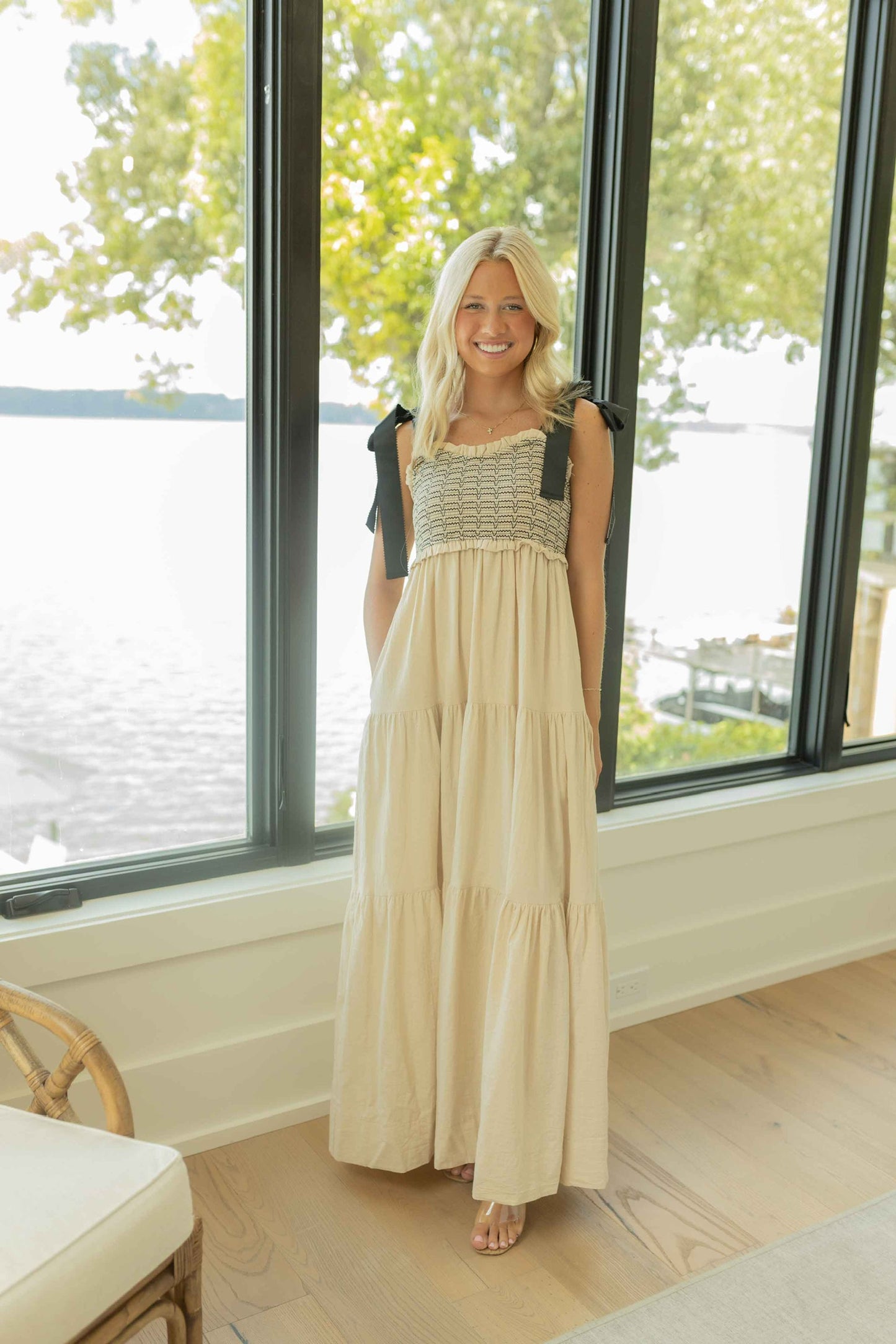 Lara Dress - Taupe