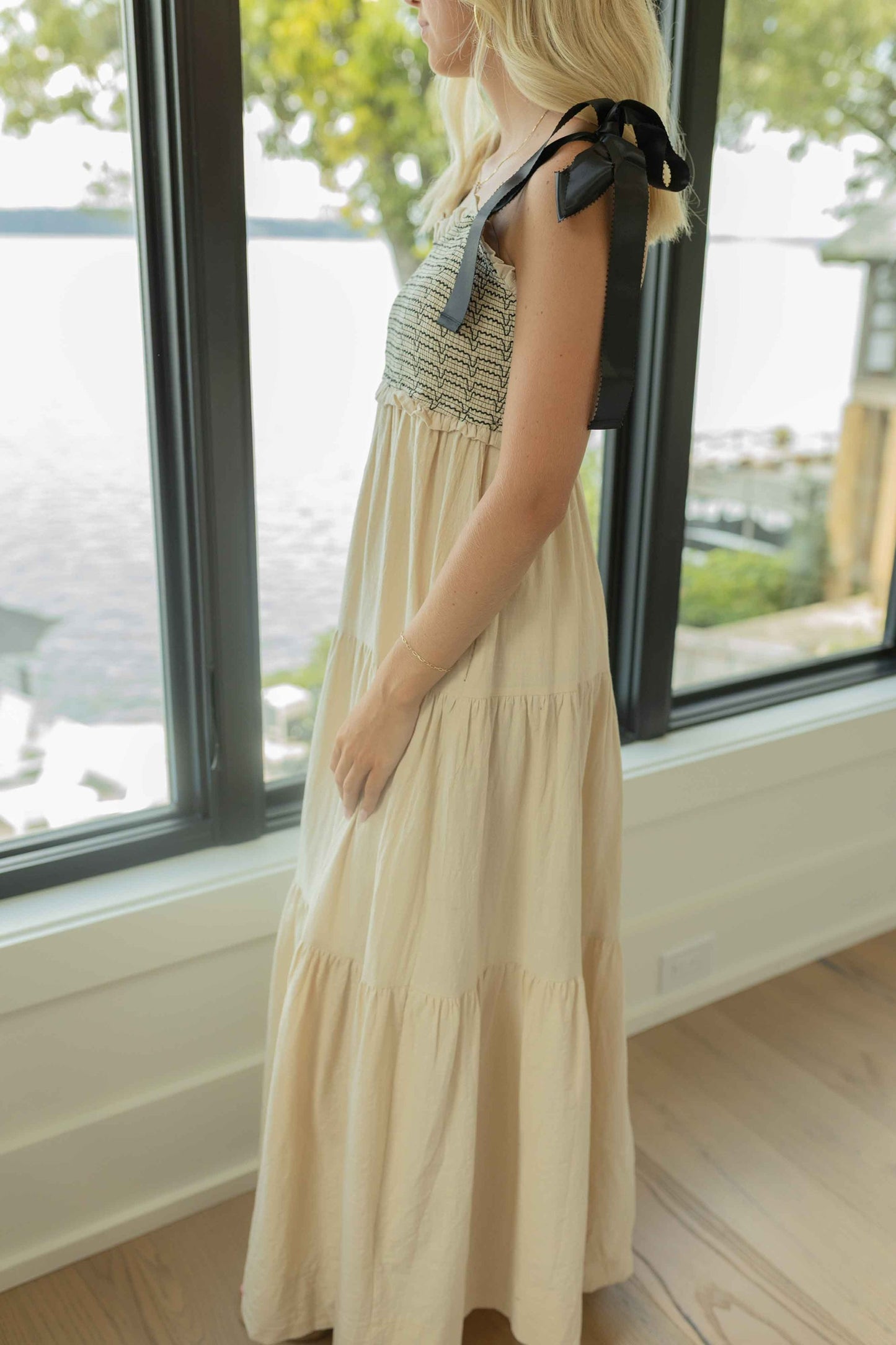 Lara Dress - Taupe
