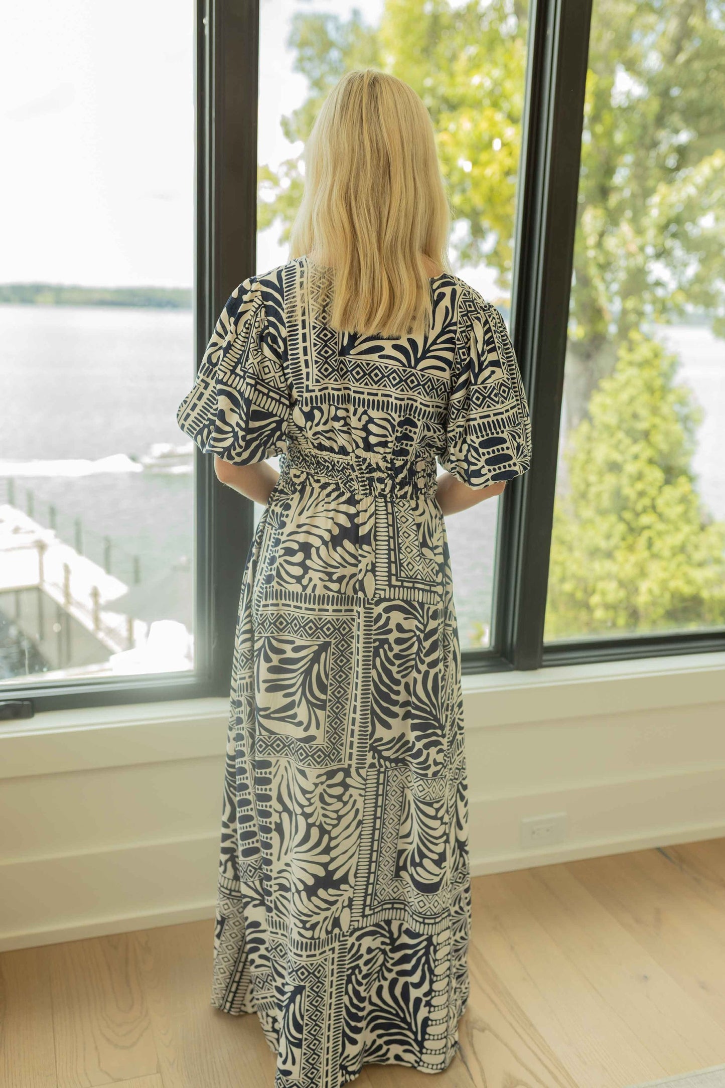 Emmy Dress - Navy