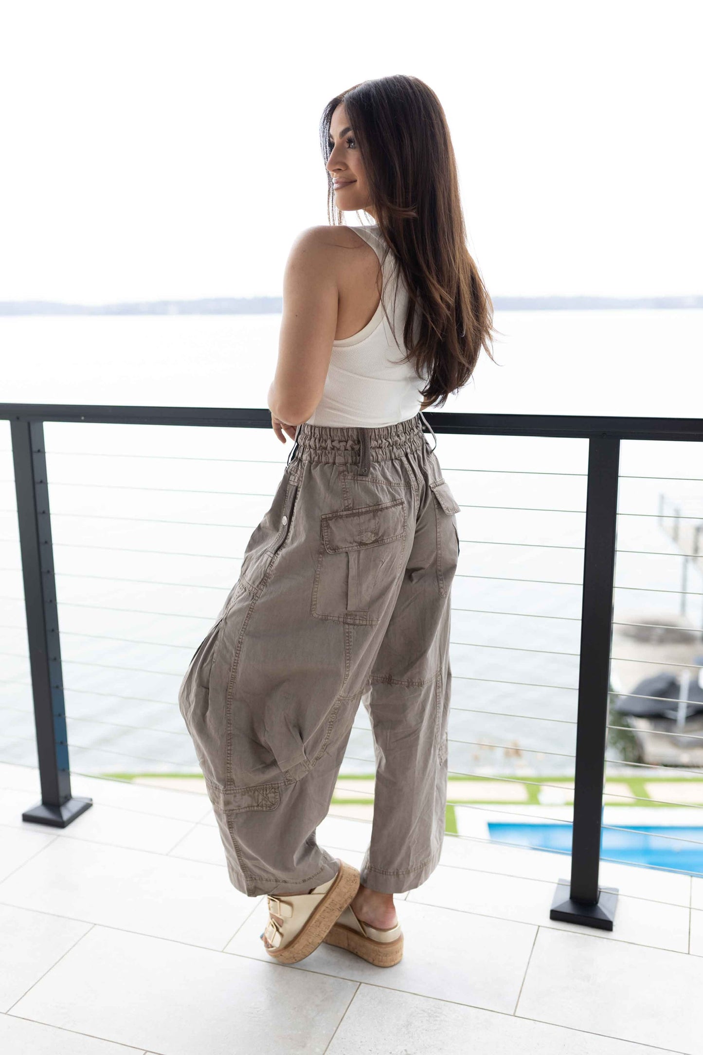 Onset Parachute Pant - Dusted Cocoa