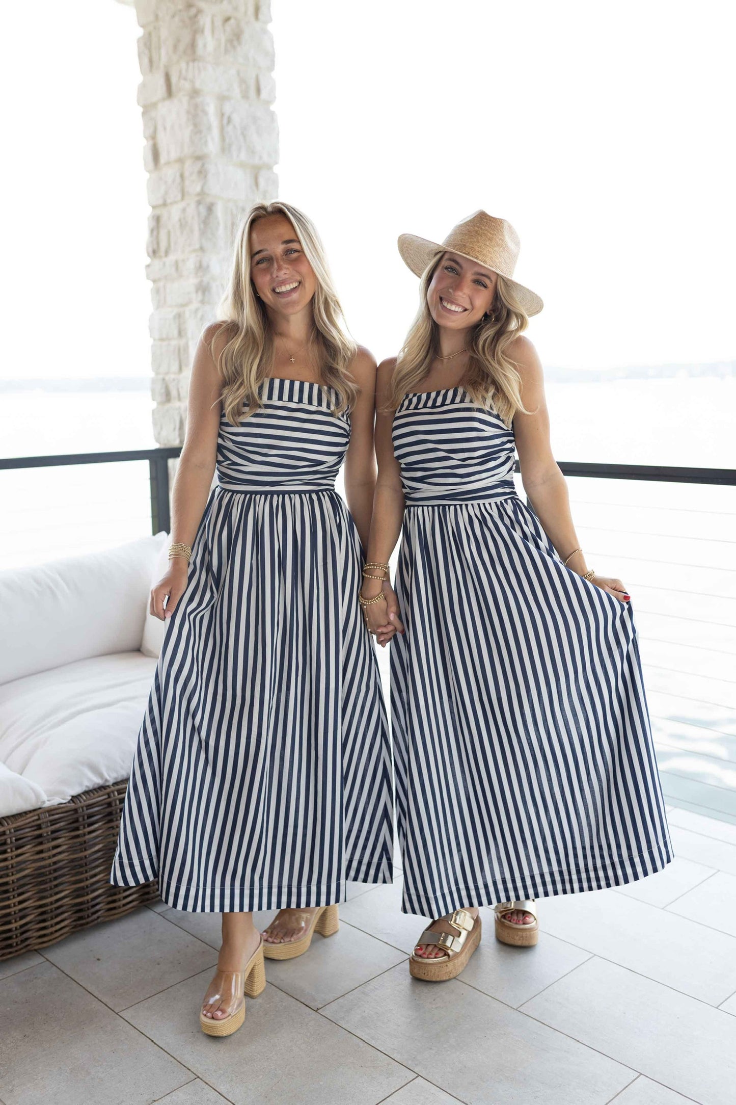 All Summer Long Dress - Navy