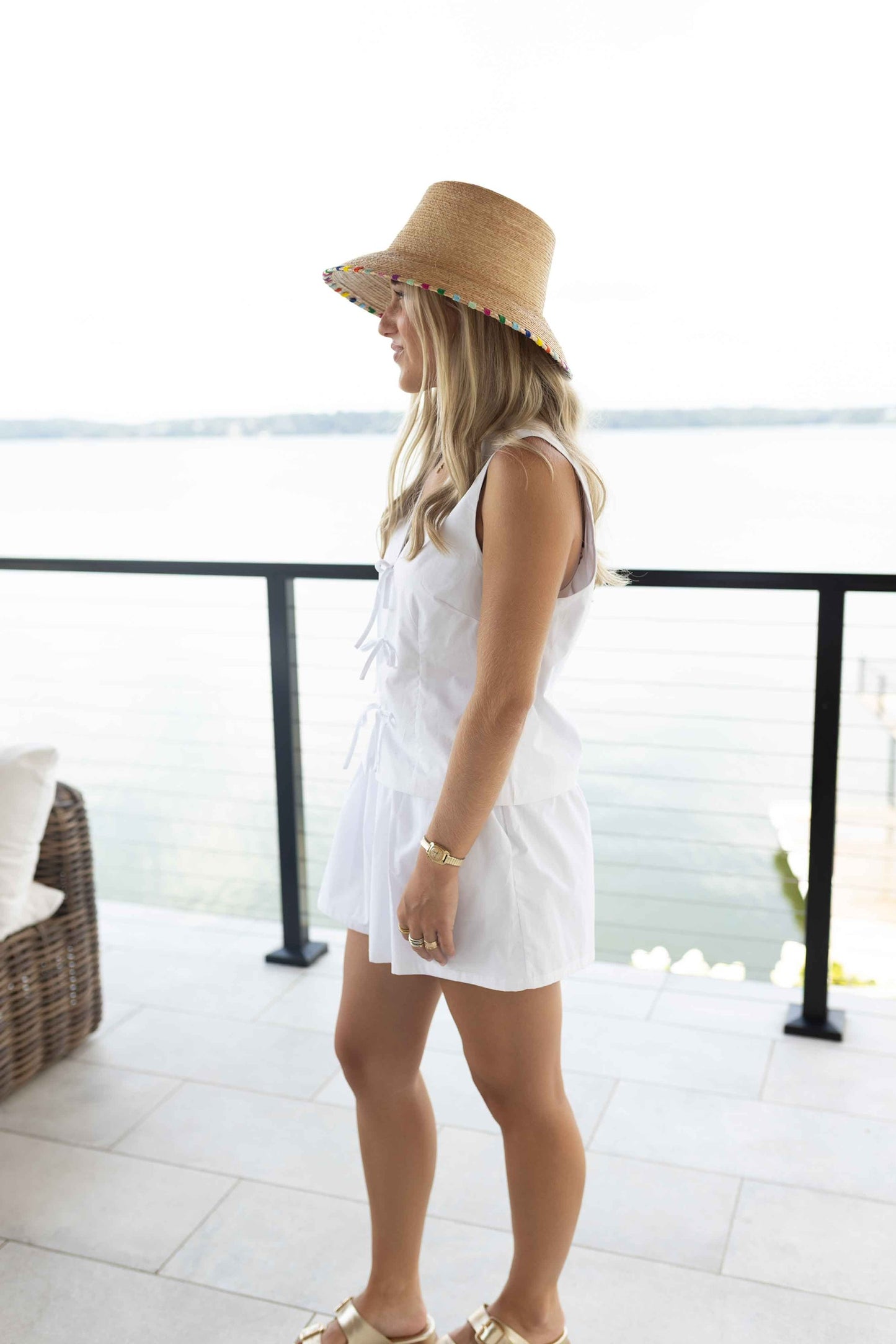 Malena Short - White