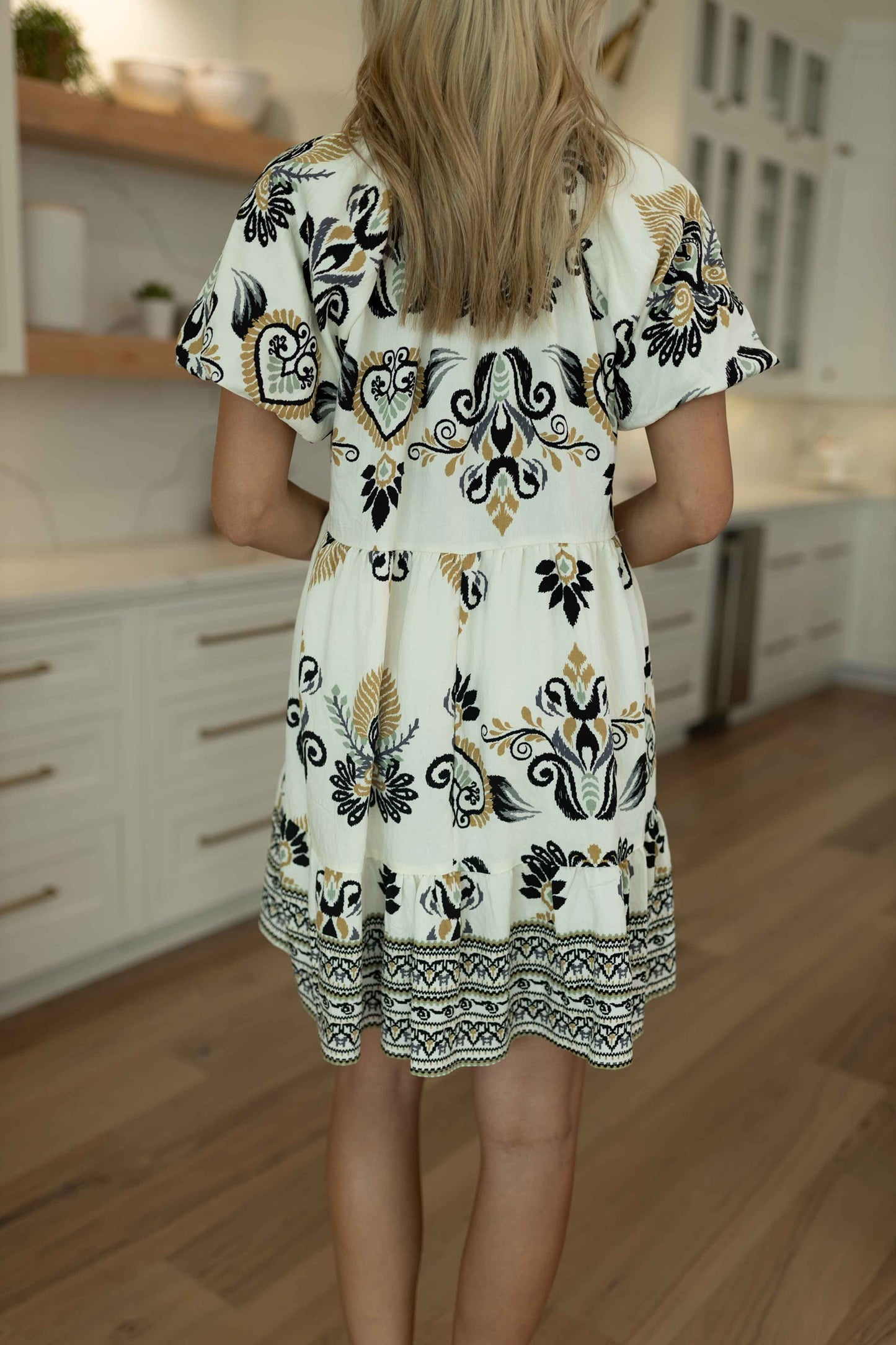 Nola Dress - Black Mix