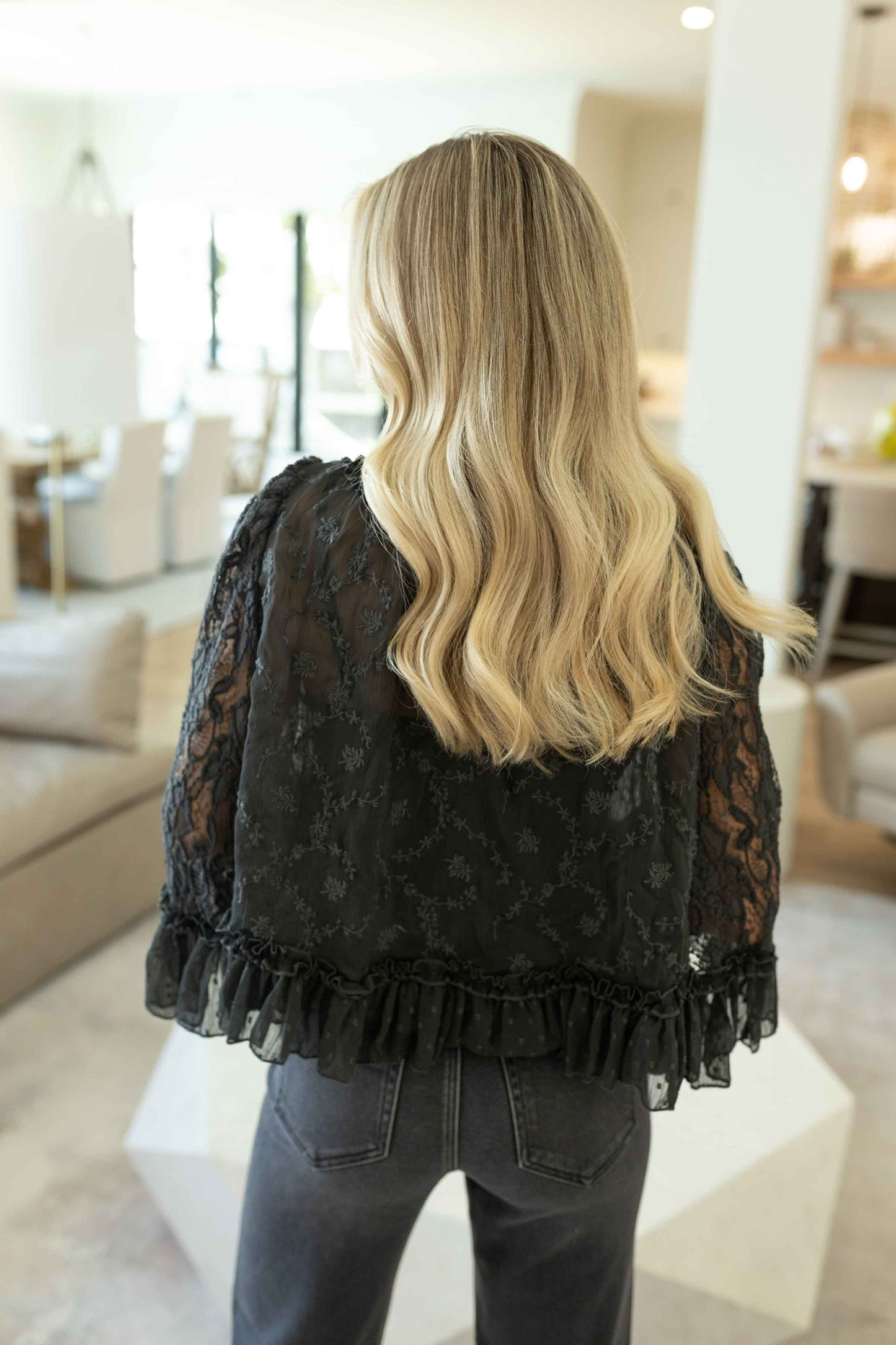 Carly Cape Top - Bitumen