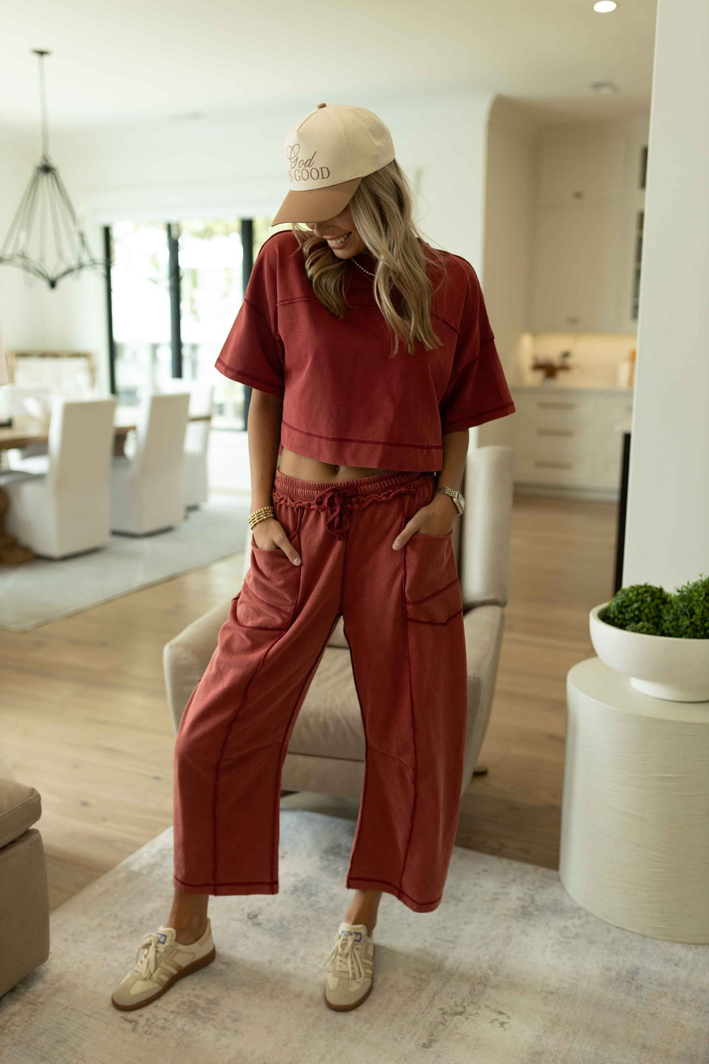 Clem Set - Faded Brick Red
