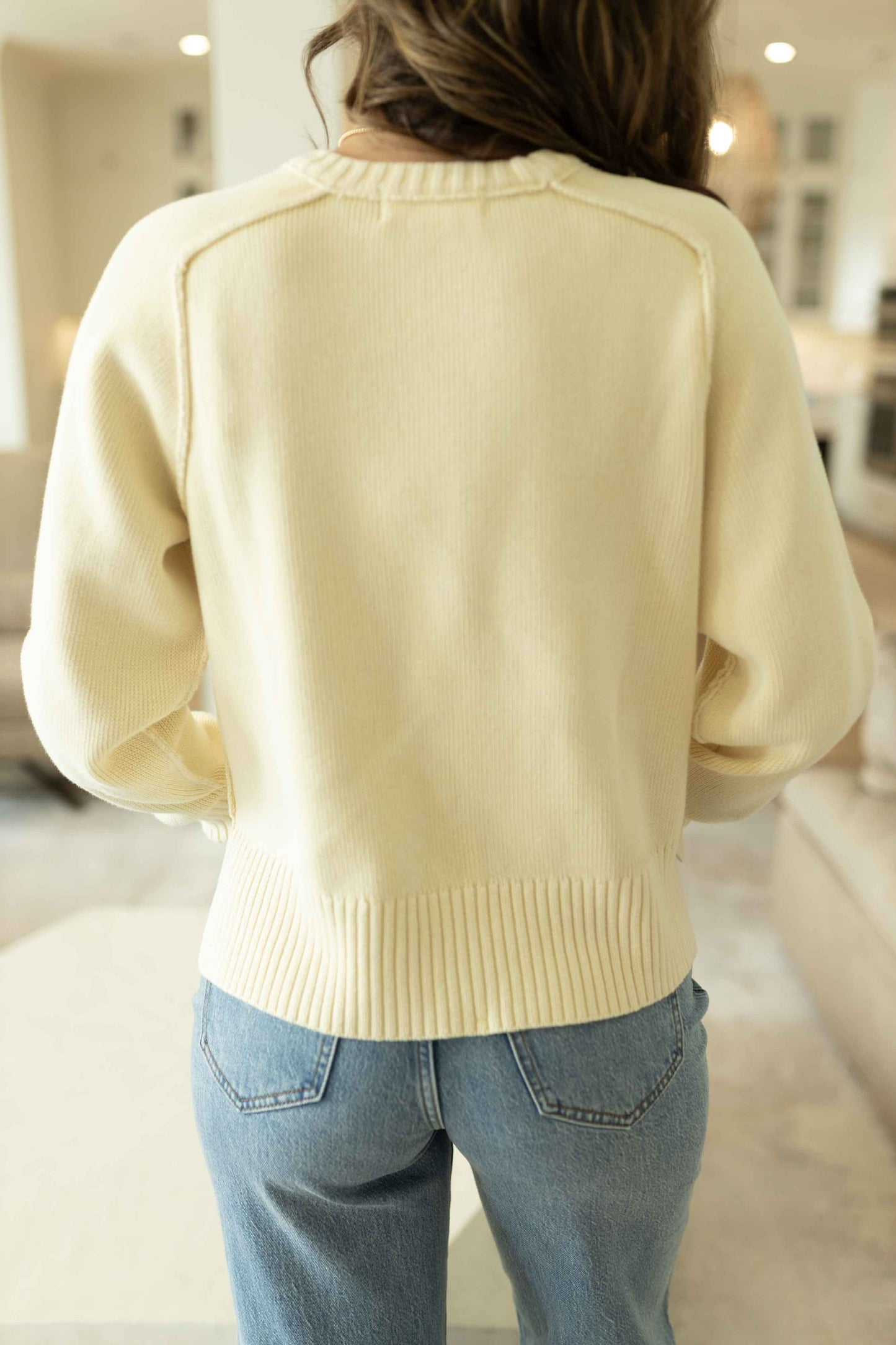 Spring Street Pullover - Banana Cream