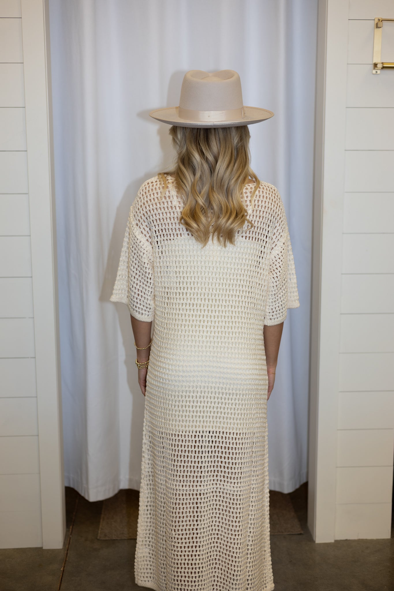 Malibu Maxi Sweater - Cream