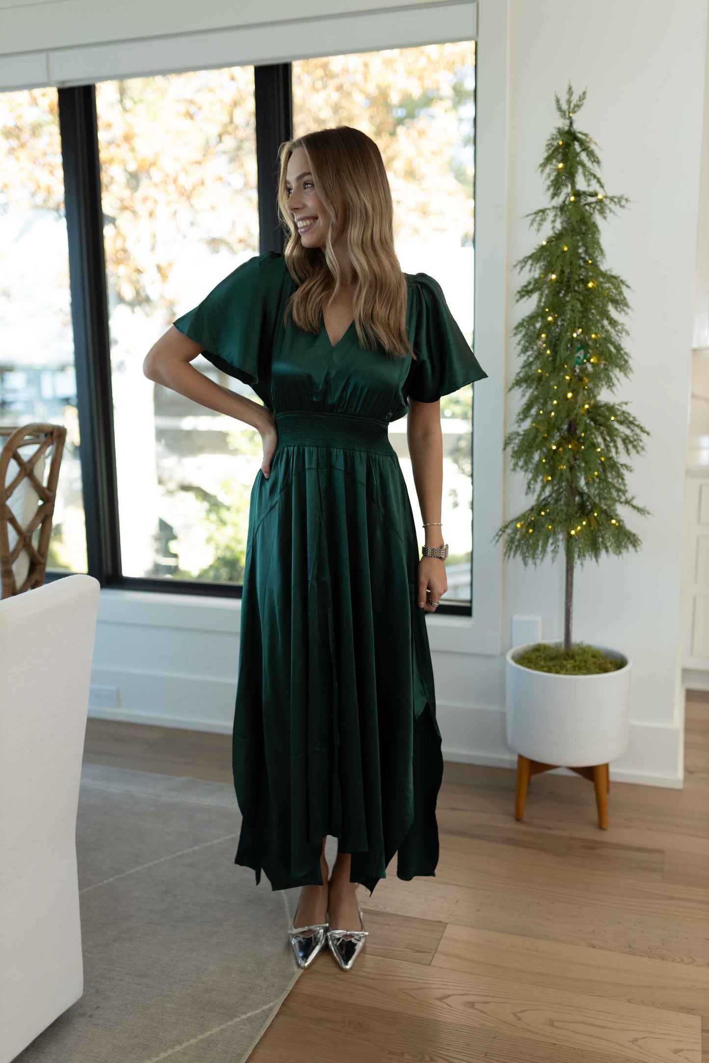 Emmy Hunter Green Maxi