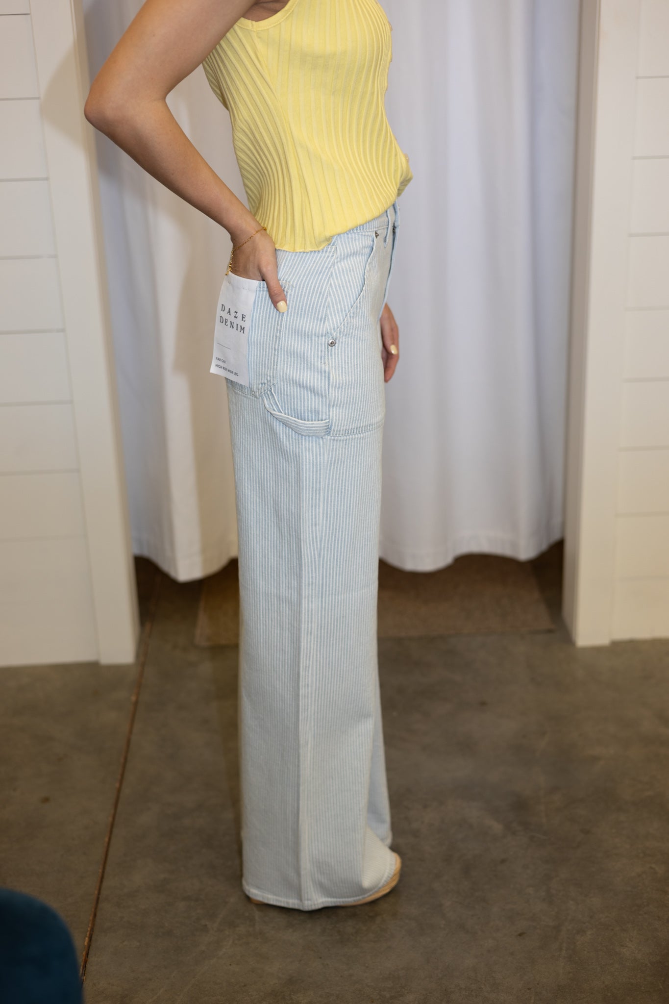 Daze Denim - Far Out Utility - Blue Pinstripe