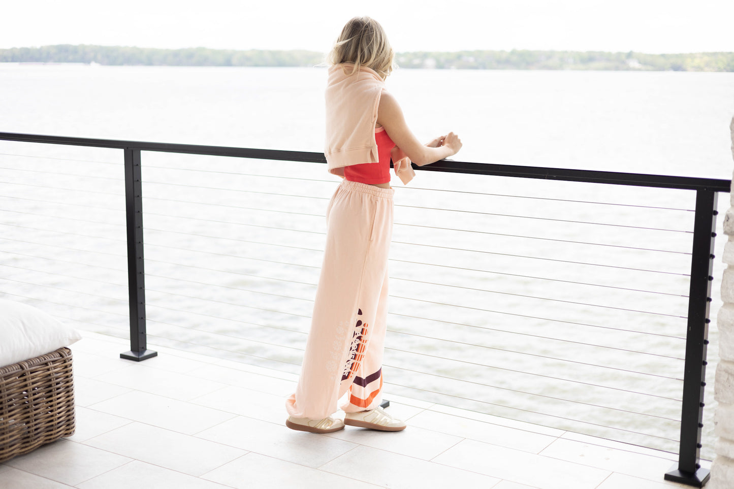 All Star Pant Logo - Pastel Peach