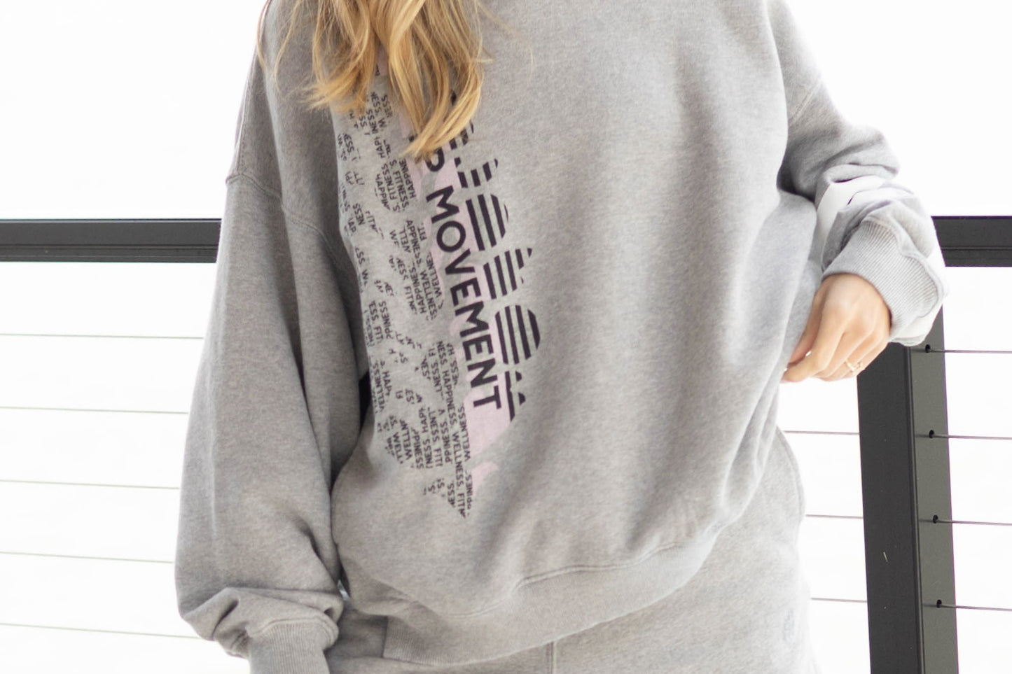 All Star Pullover Logo - Heather Grey