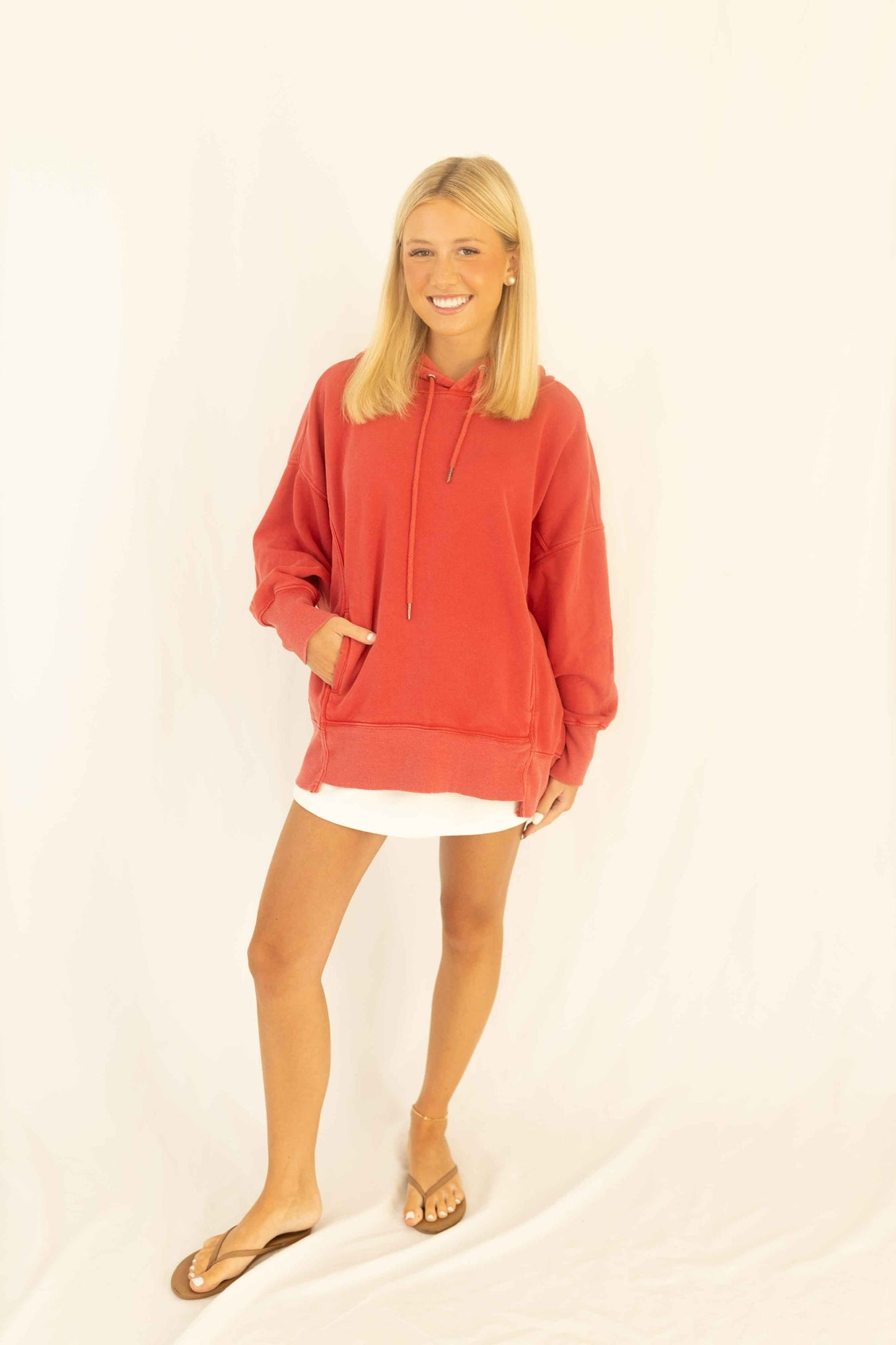 FP- Sprint to the Finish Hood- Winter Berry