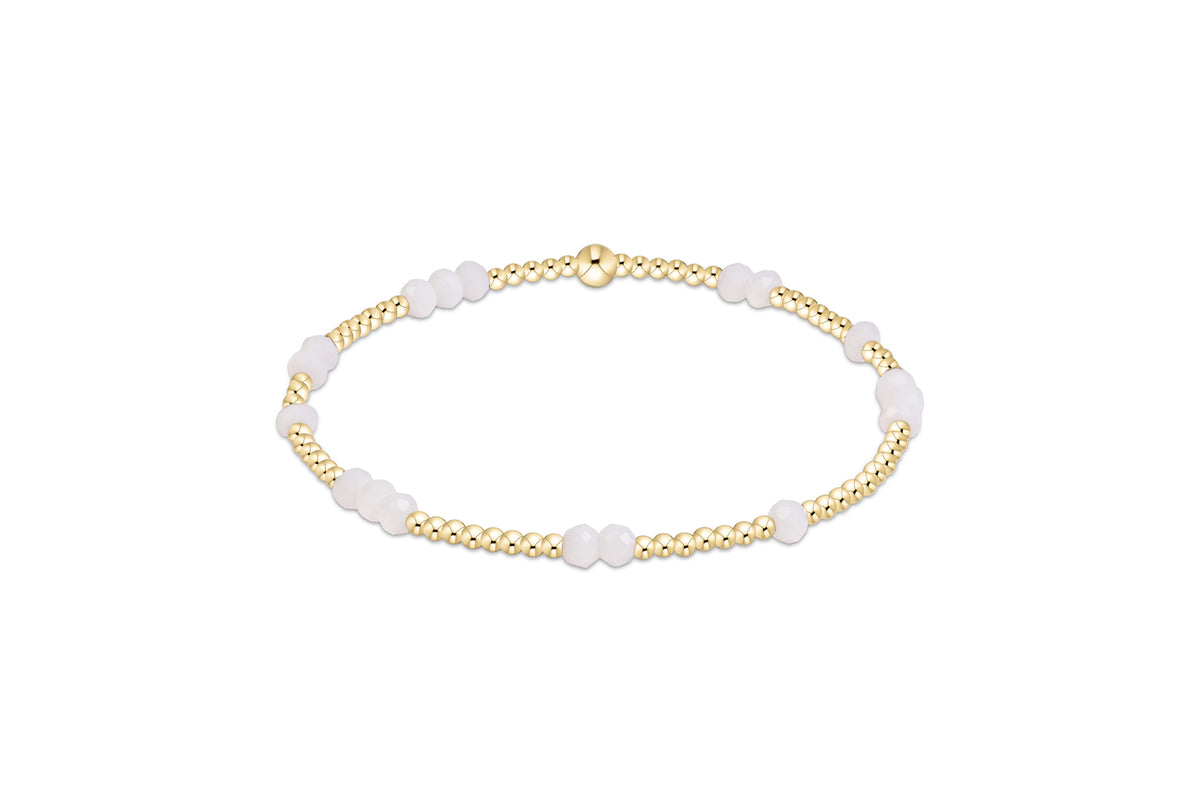 ENEWTON - Gameday Flirty Hope Unwritten Bracelet - White