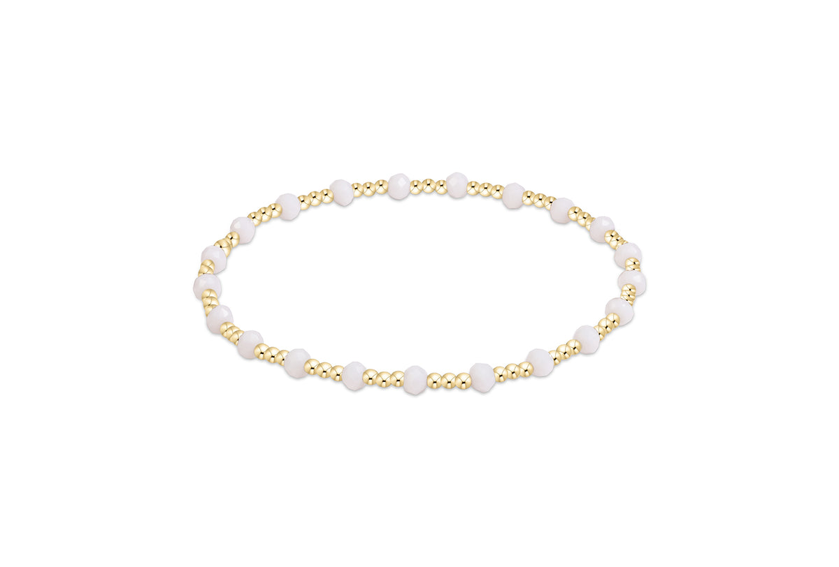 ENEWTON - Gameday Flirty Sincerity Bracelet - White