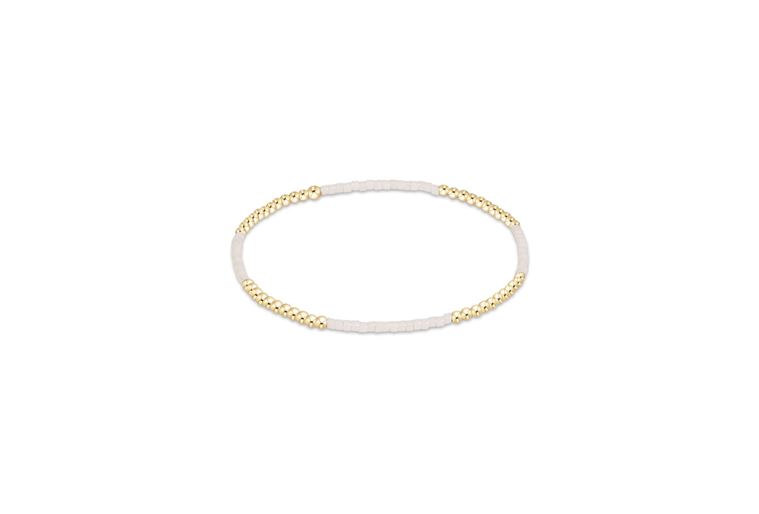 ENEWTON - Hope Blissful Bracelet - Milkshake
