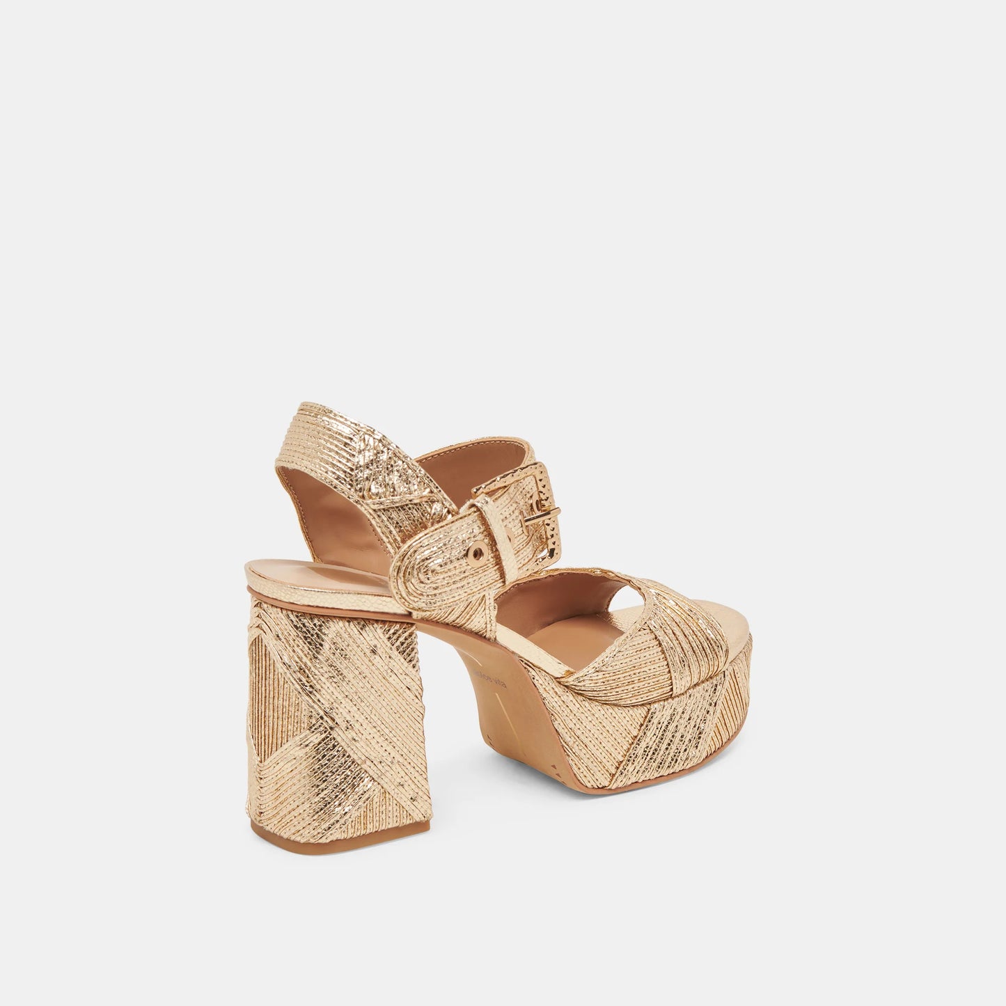 Bobby Deco Heels - Gold Woven Stella