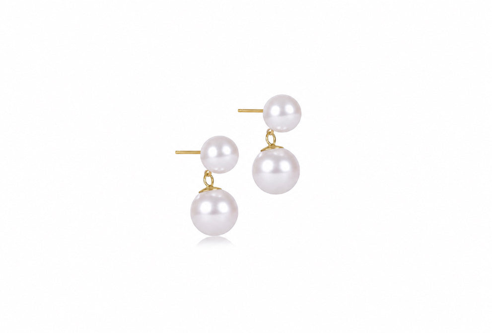 ENEWTON - Classic 10mm Ball Drop Stud - Pearl