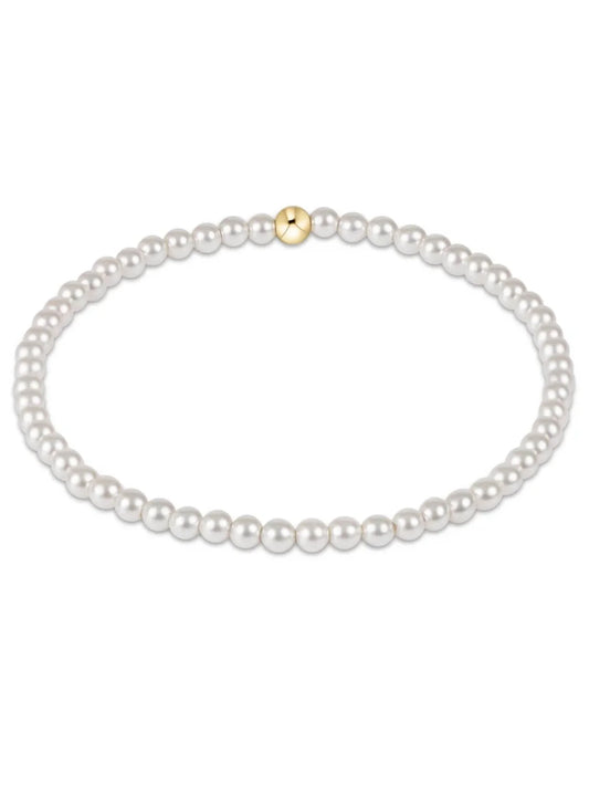 ENEWTON - Classic Pearl 3mm Bead Bracelet
