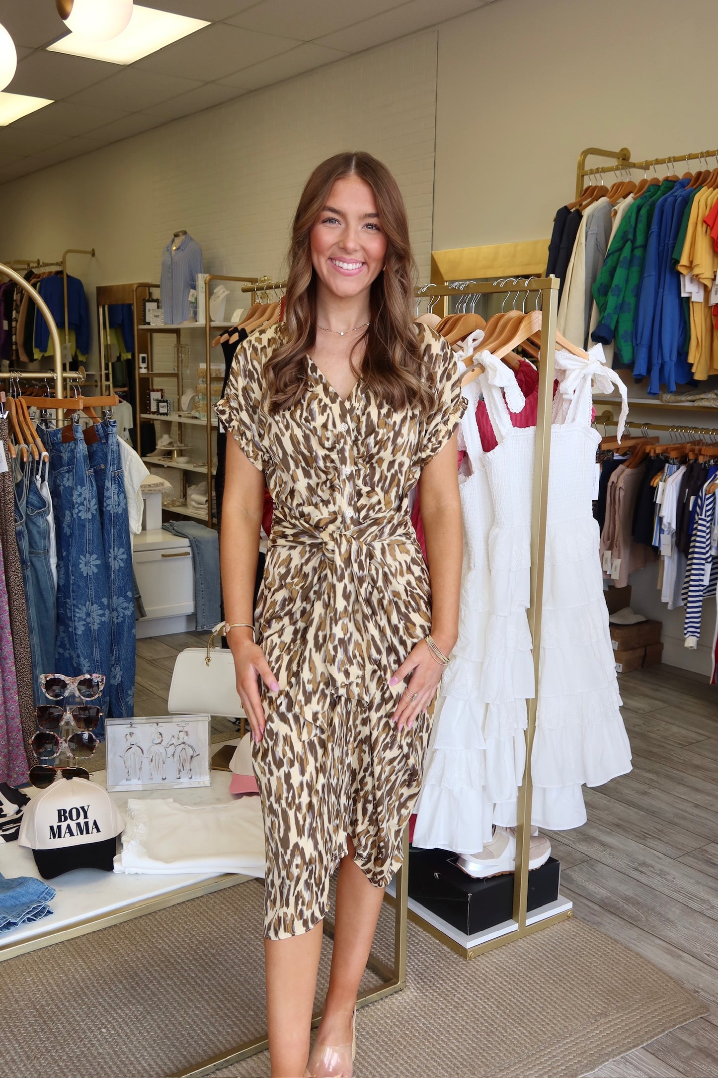 Bruno Dress - Army