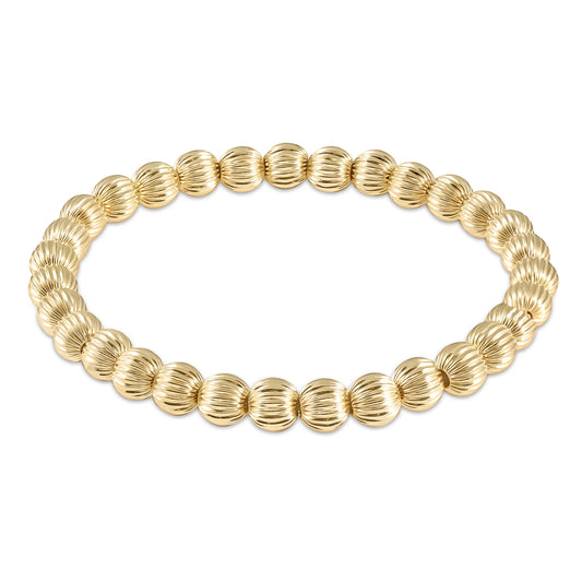 ENEWTON - dignity gold 6mm bead bracelet