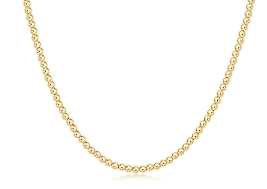 ENEWTON - 17" CHOKER CLASSIC GOLD 3MM BEAD
