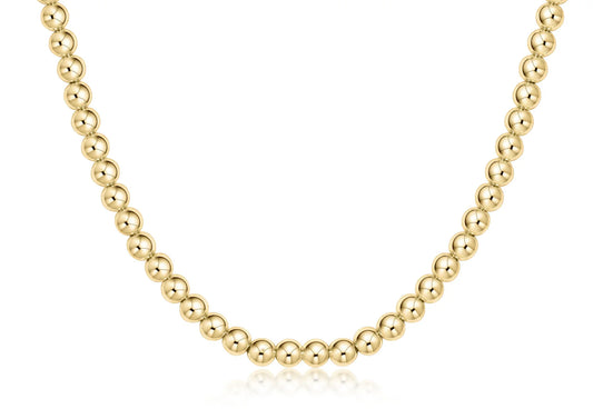ENEWTON - 15" CHOKER CLASSIC GOLD 5MM BEAD