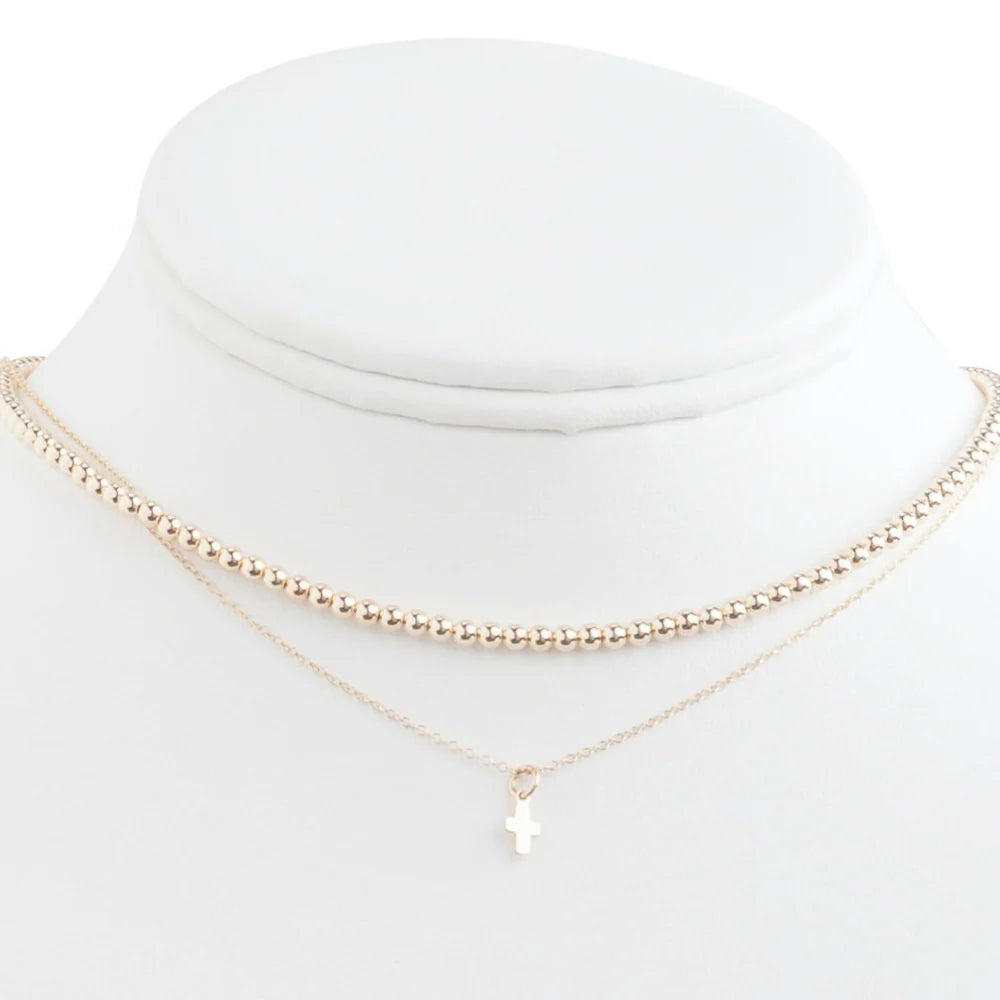 ENEWTON - 17" CHOKER CLASSIC GOLD 3MM BEAD