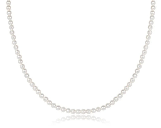 ENEWTON - 15" CHOKER CLASSIC PEARL 3MM BEAD