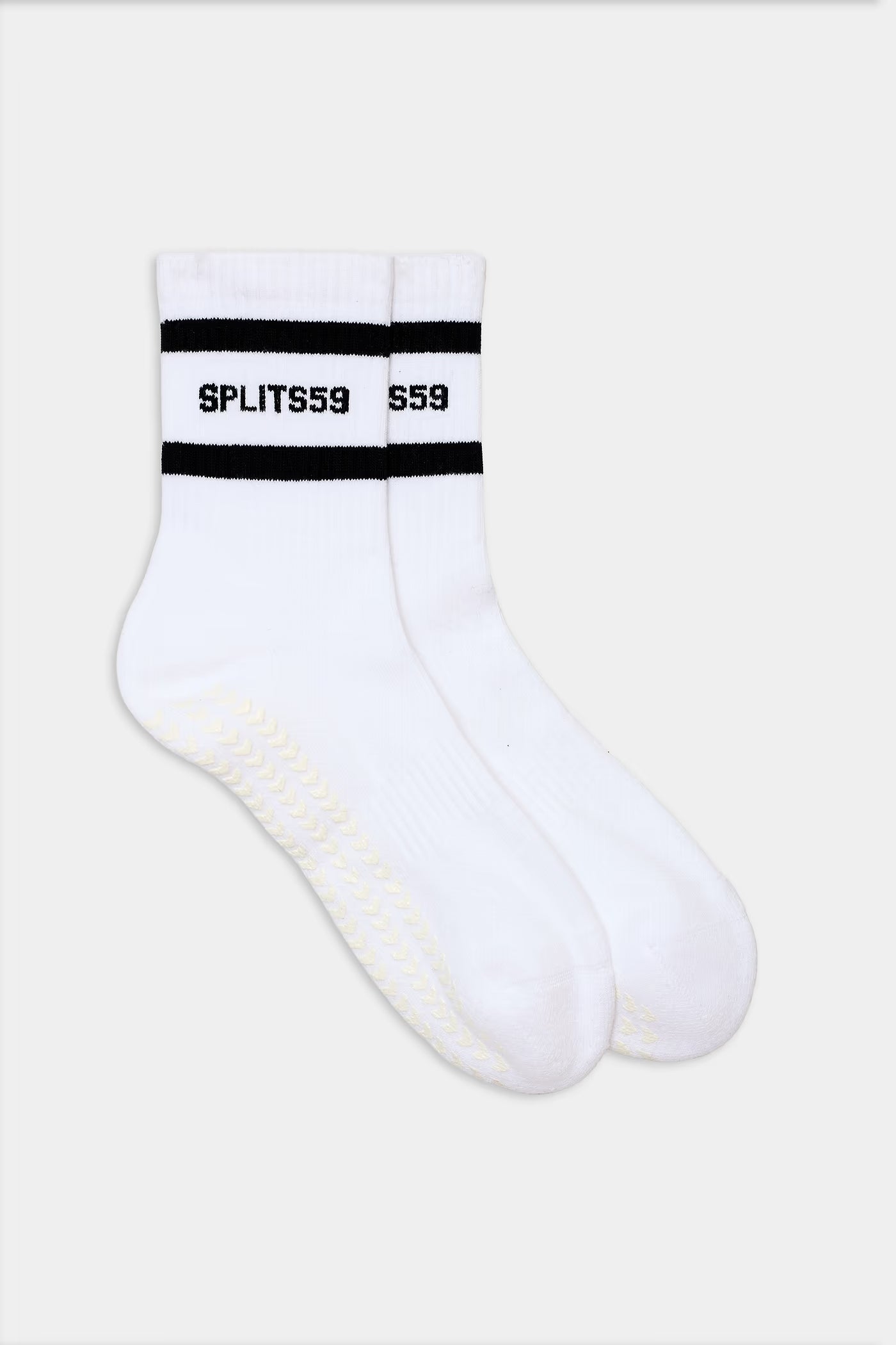Splits59 - Logo Stripe Ankle Socks with Grip
