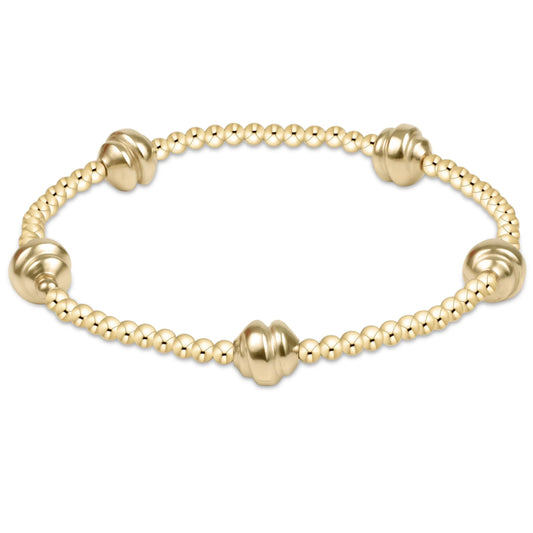 ENEWTON - Admire Small Gold 2.5mm Bead Bracelet - Gold