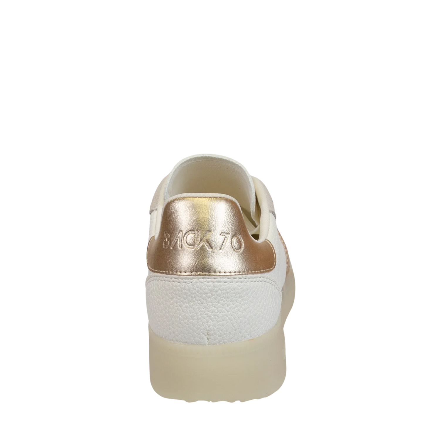 Back 70 - Boston 2502 - Metallic Gold Sneakers