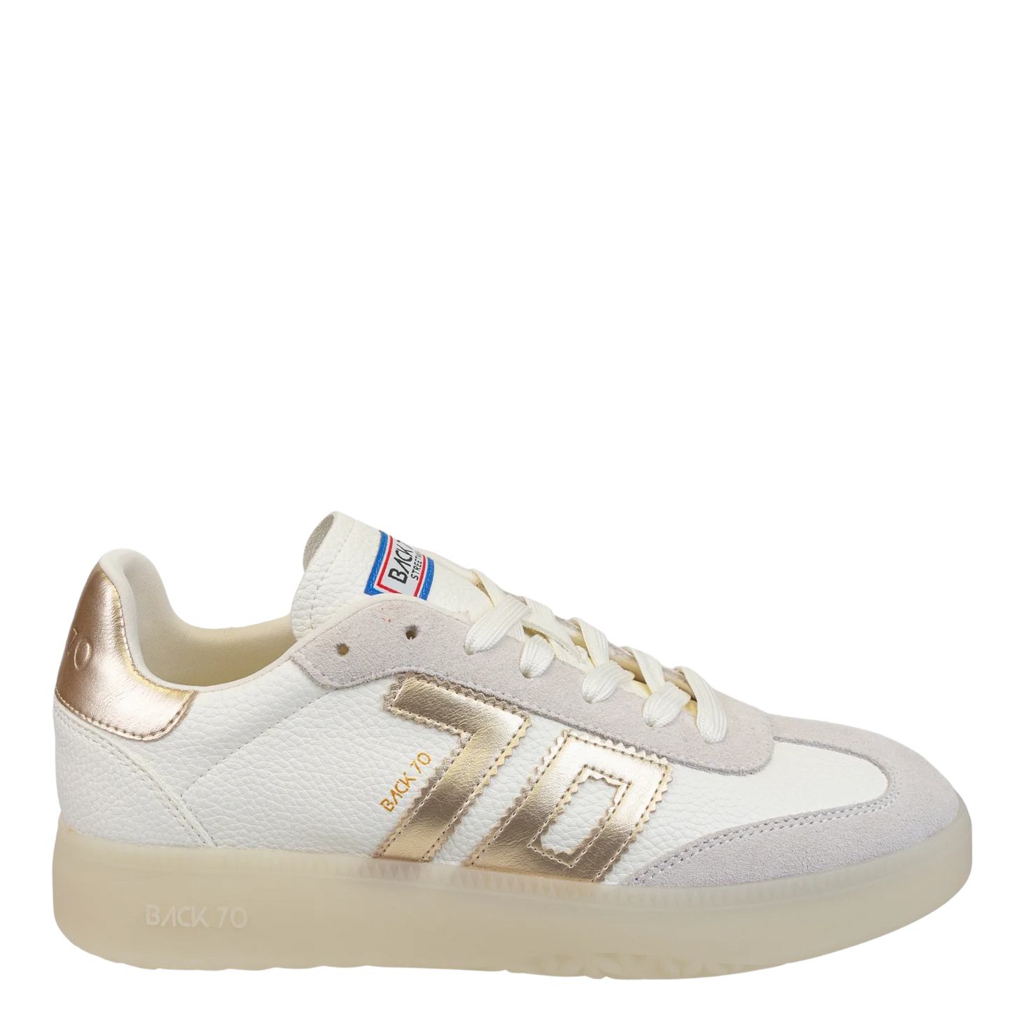 Back 70 - Boston 2502 - Metallic Gold Sneakers