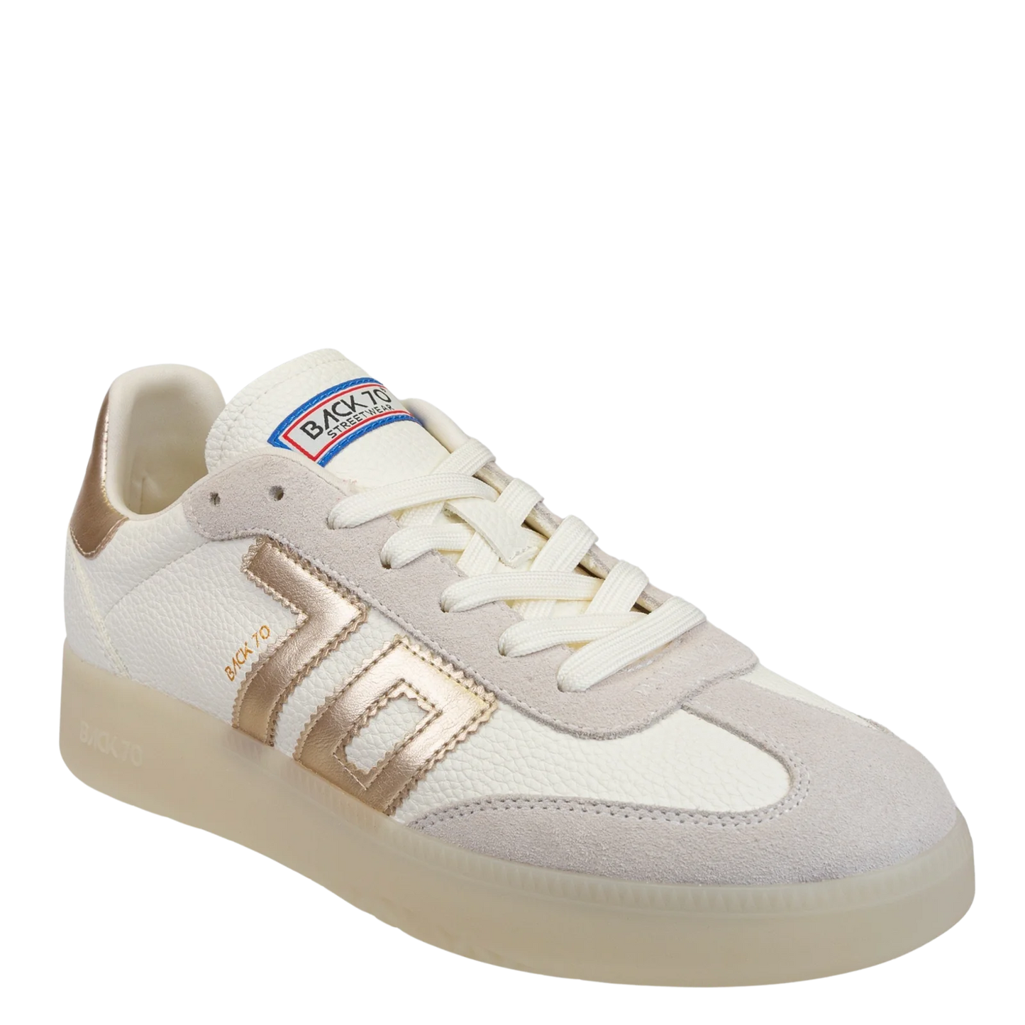Back 70 - Boston 2502 - Metallic Gold Sneakers