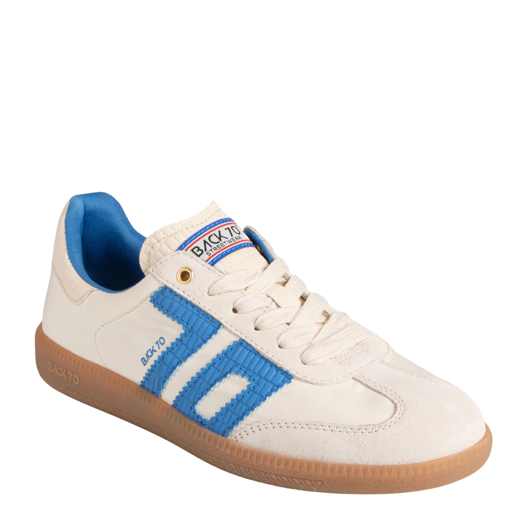 Back 70 - Ghost 2513 - Beige/Navy Sneakers