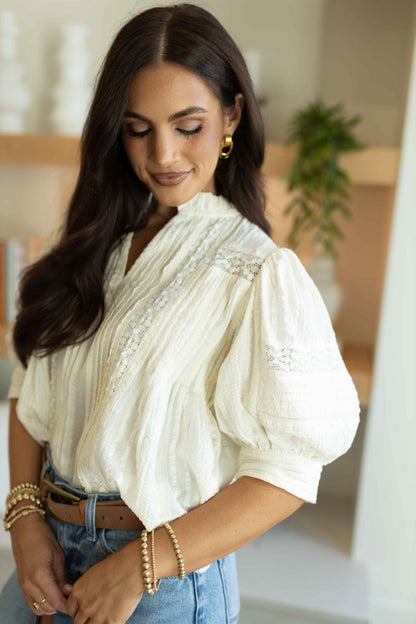 Miri Top - Cream