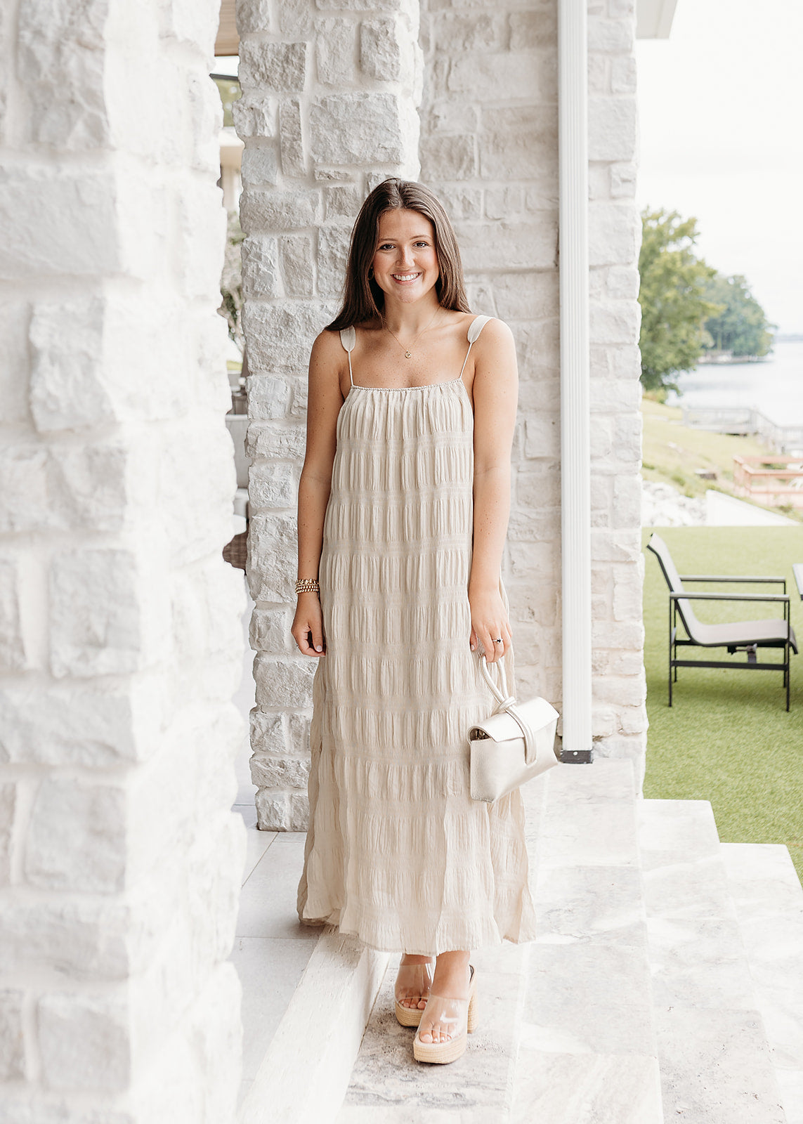 Costa Calma Dress - Taupe