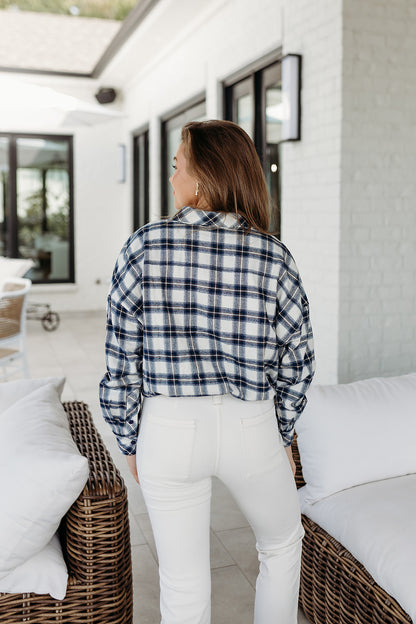 Xandra Button Down Shirt - Cozy Night