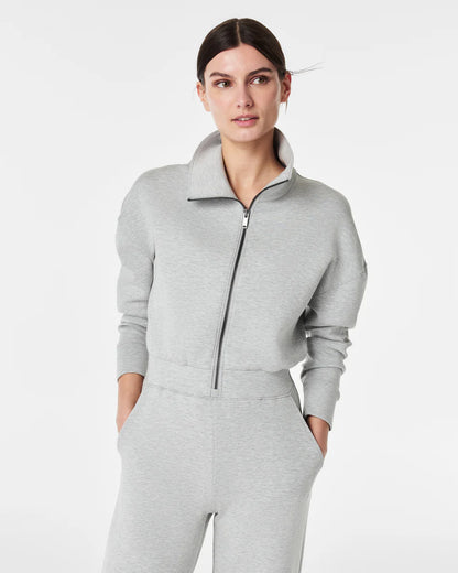 SPANX - AirEssentials Long Sleeve Wide Leg Jumpsuit