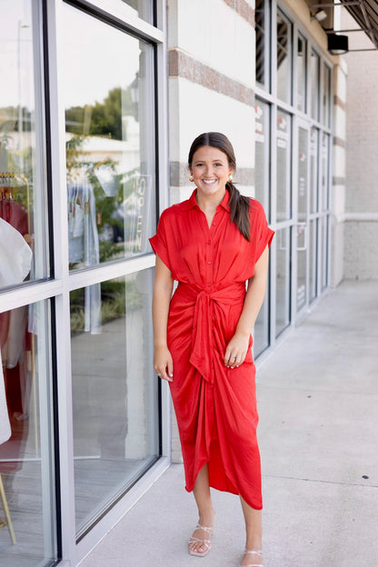 Tori Dress - Red