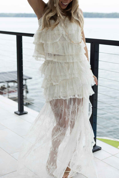 Leila Lace Set - Cream