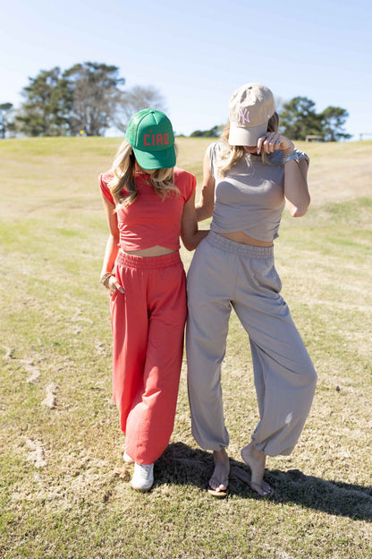 Free People - Hot Shot Crossover Set - Grapefruit