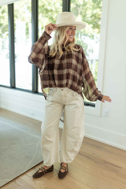 Kelli Brown Top