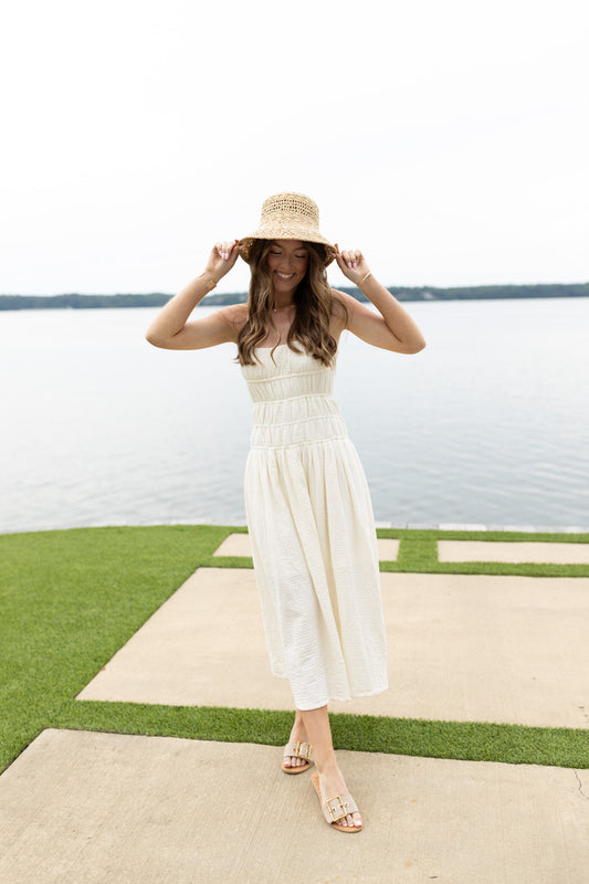 Toby Dress - Ivory