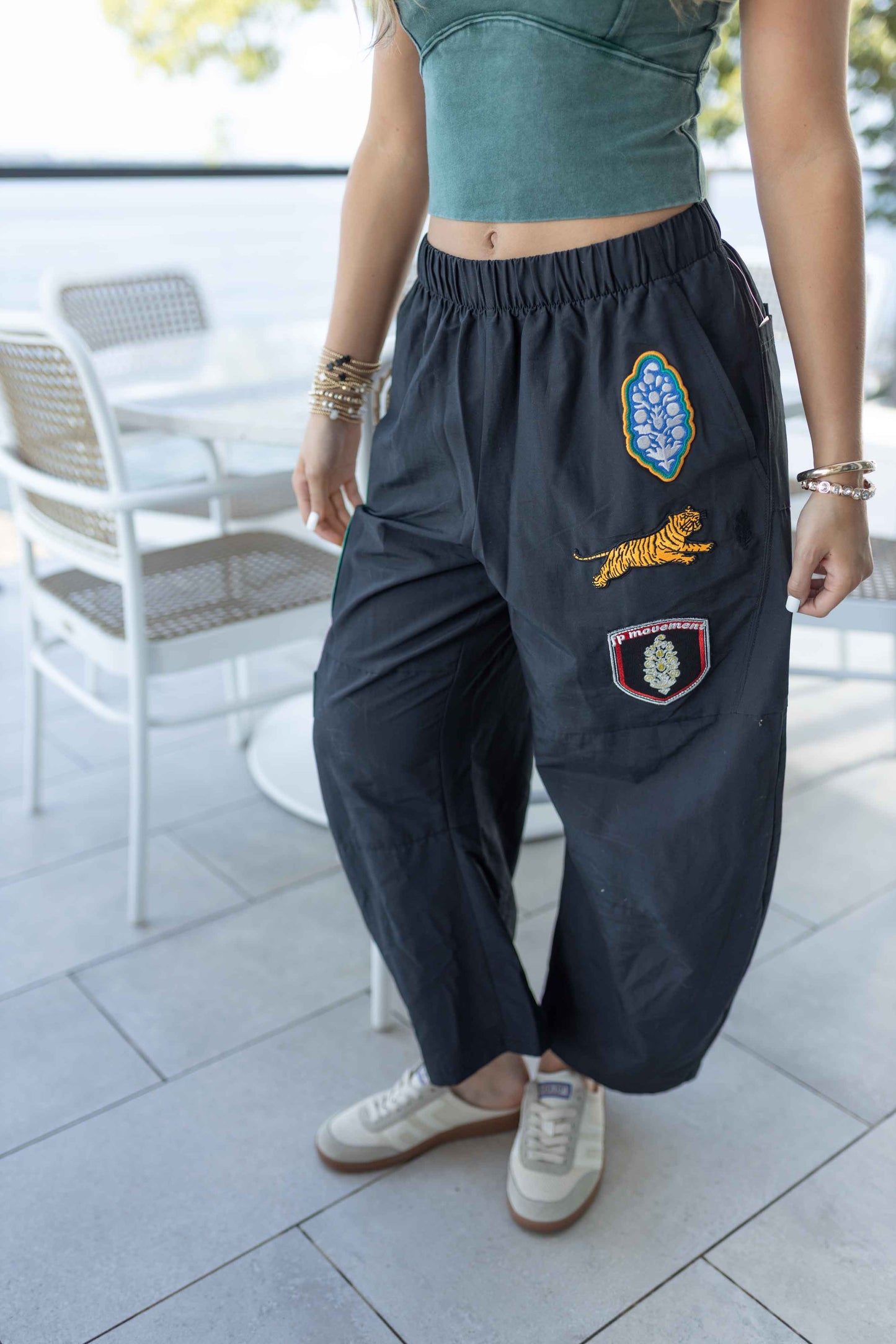 FP - Patched Game Day Pant - Black