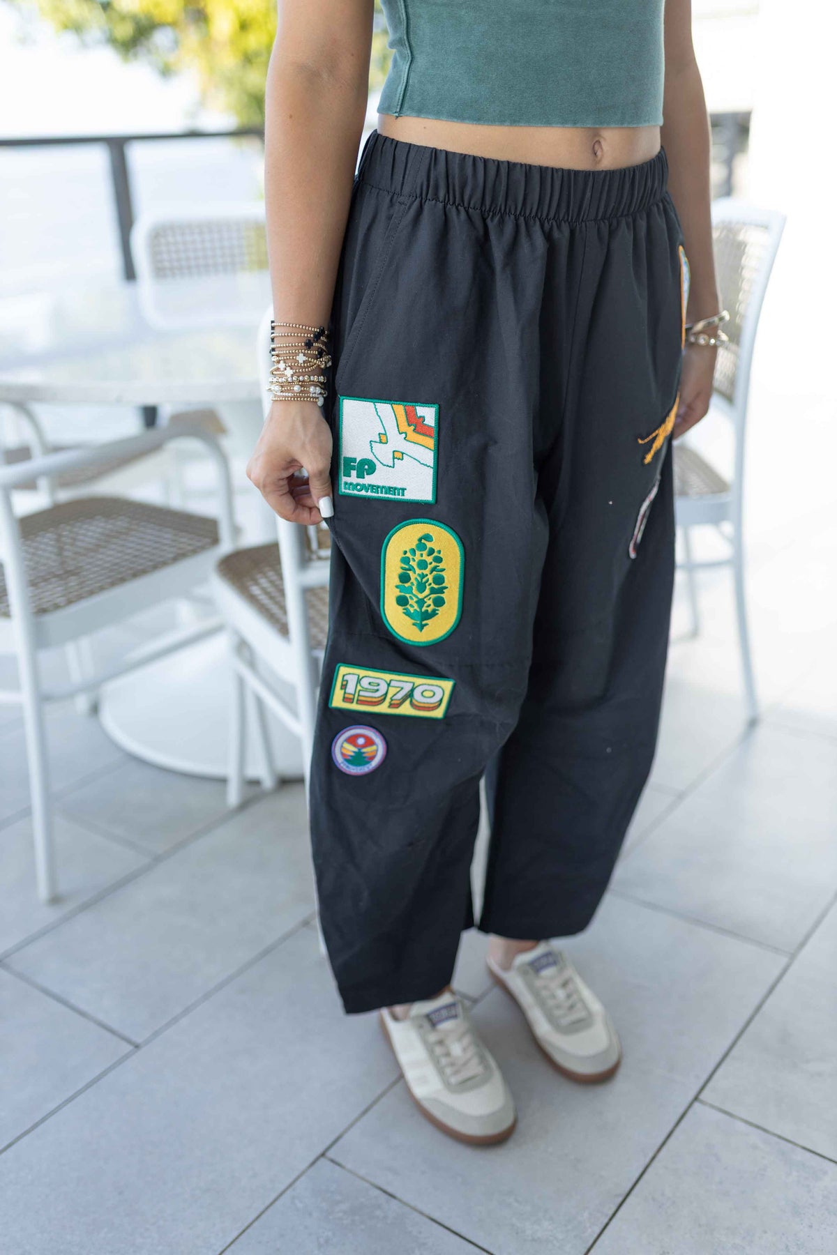 FP - Patched Game Day Pant - Black
