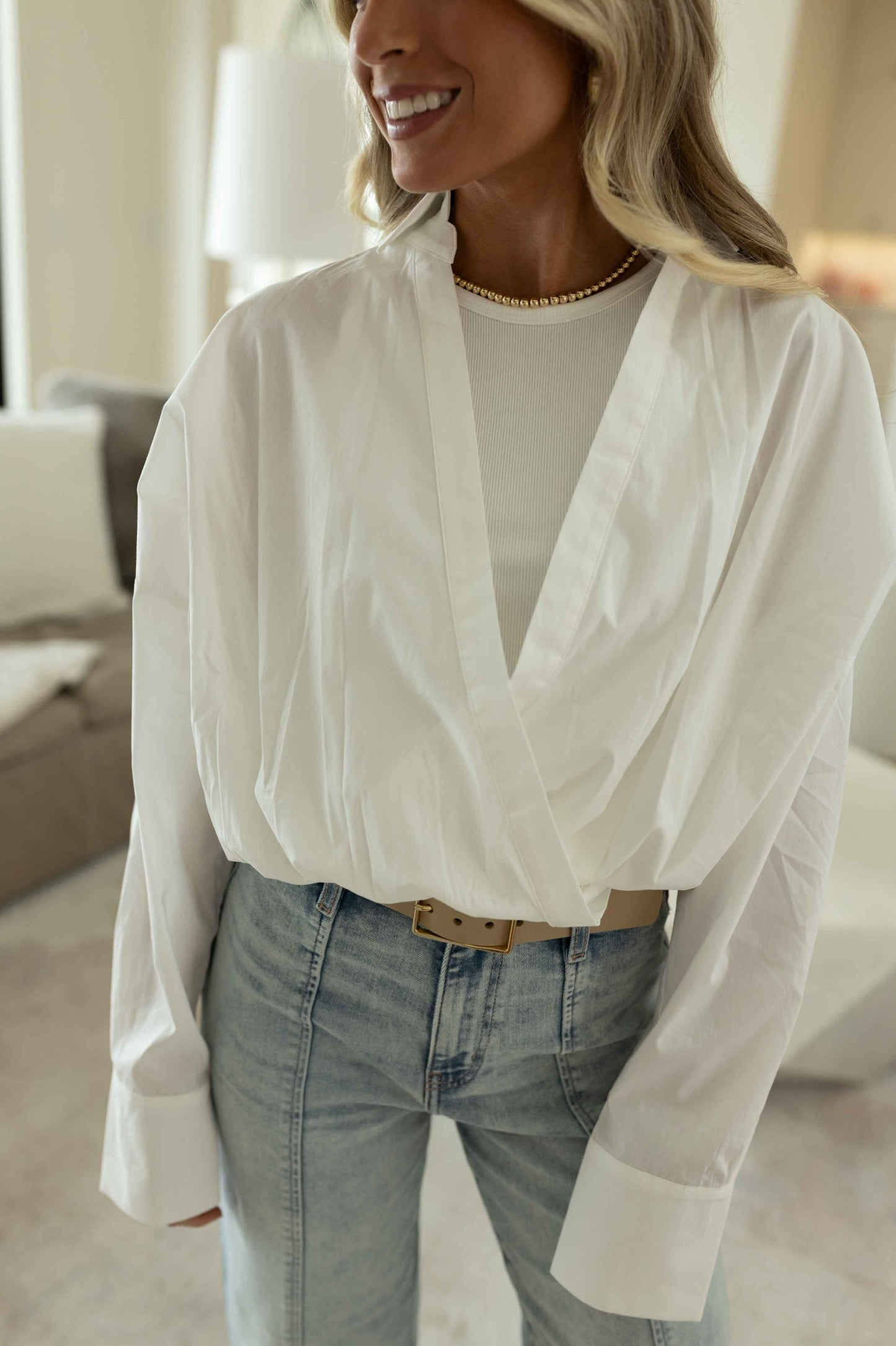 Combo Top - White