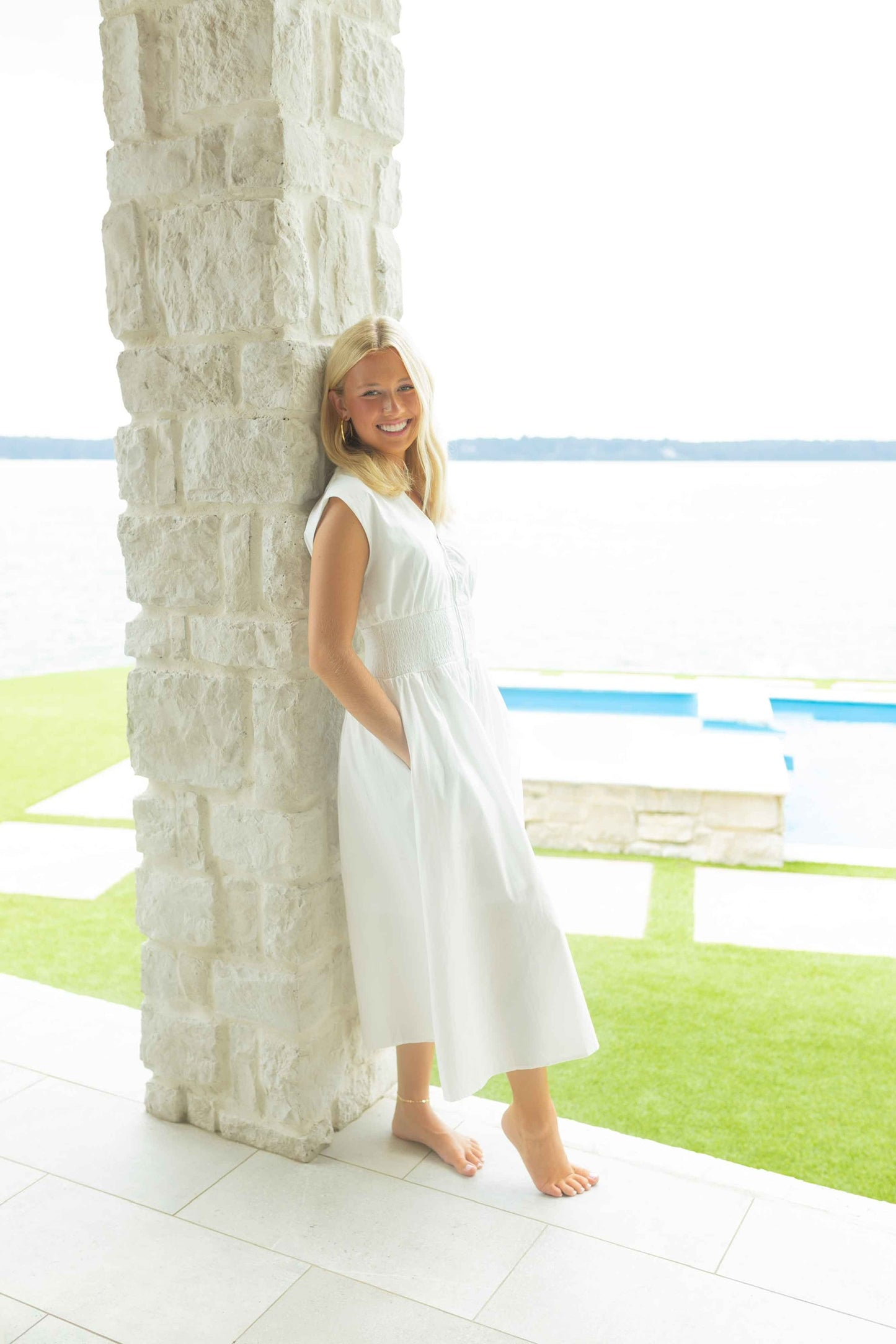 Sylvia Dress - Off White